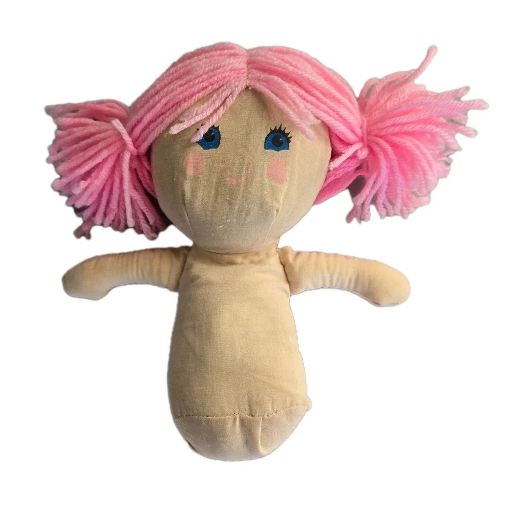 RARE VTG DEBBIE‎ DRESSER TOP DOLL Dimples 1973 Milton Bradley Amsco Ind No. 1101